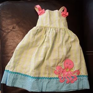 Octopus Summer Dress - 4T